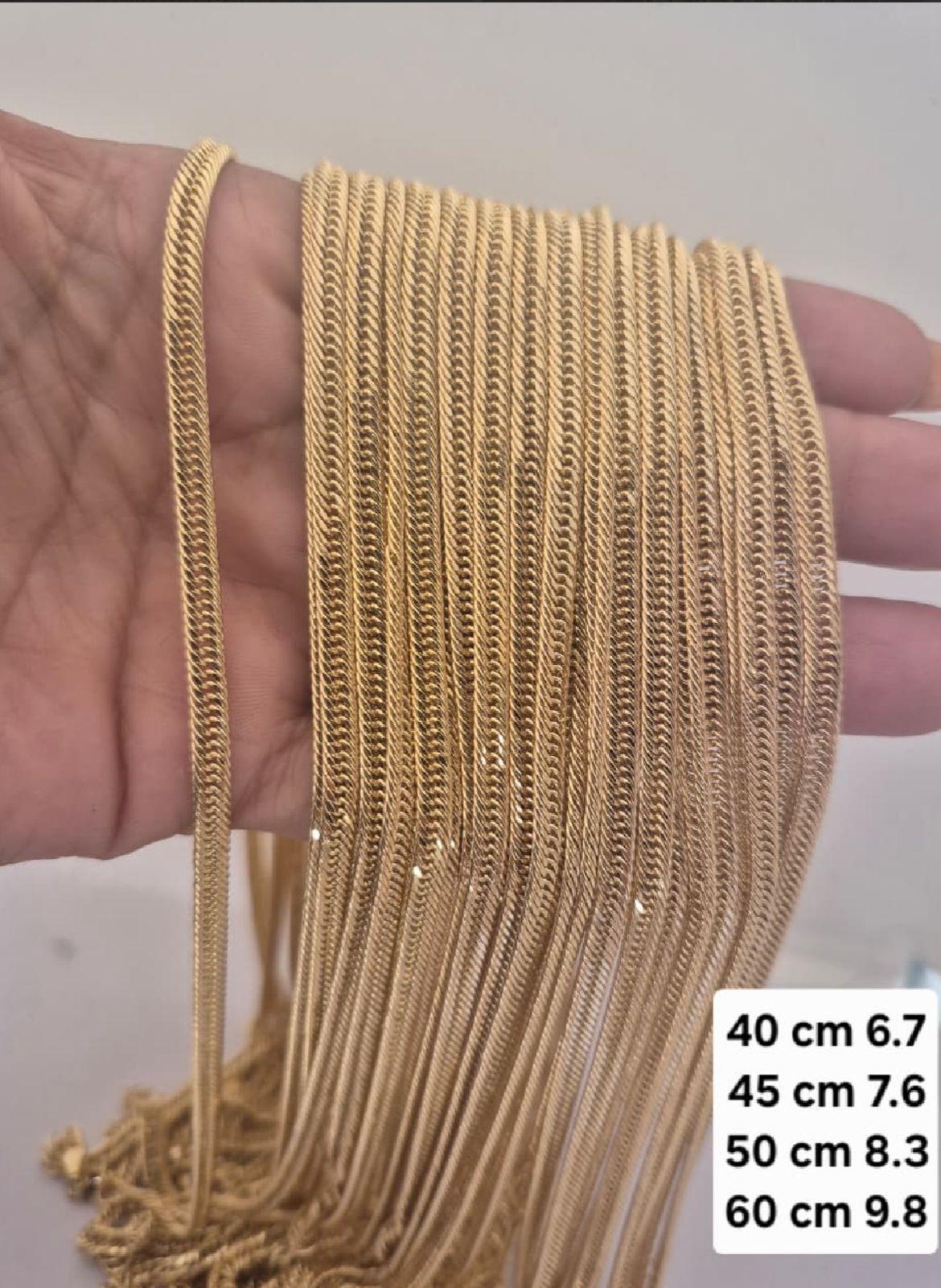 Cadenas importadas